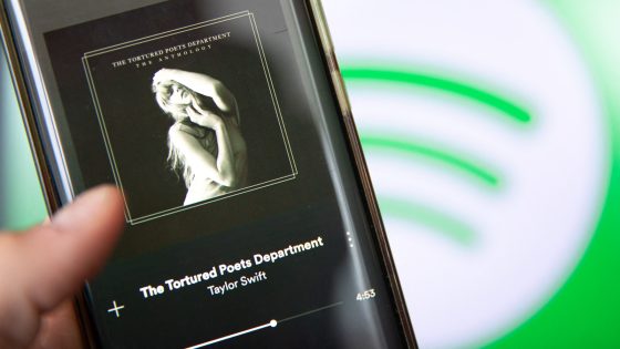 Taylor Swift’s ‘The Tortured Poets Department’ breaks multiple single-day records, Spotify says – MASHAHER