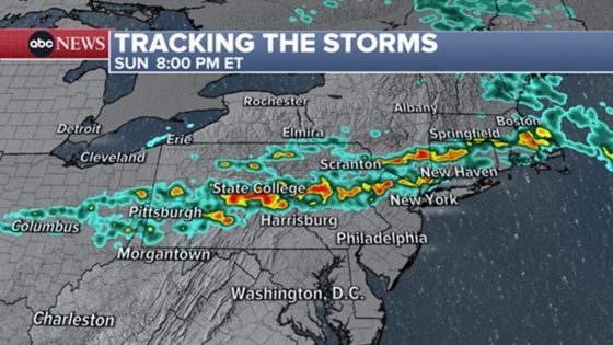 Severe thunderstorms could bring damaging winds from Great Lakes to Northeast – MASHAHER