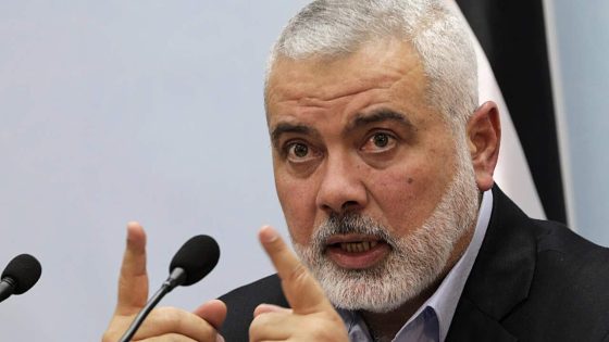 Three sons of Hamas leader Ismail Haniyeh killed in Israeli airstrike near Gaza city – MASHAHER