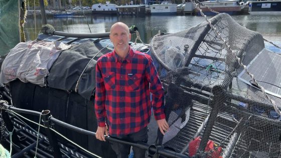 Maiden voyage of rubbish raft put on hold by authorities – but captain’s hope still afloat – MASHAHER