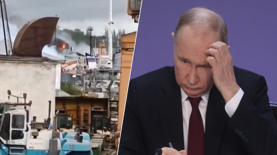 Humiliation for Putin after Ukraine strikes prized Russian warship which survived both World Wars – MASHAHER