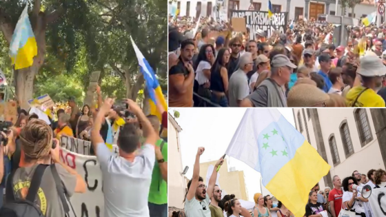 Thousands protest in Tenerife over mass tourism in Spain’s Canary Islands – MASHAHER