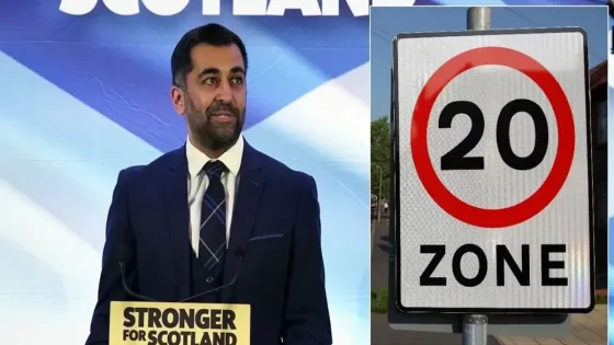 SNP to splash £45 MILLION on ‘utterly flawed’ 20mph speed limits in ‘latest anti-car policy’ – MASHAHER