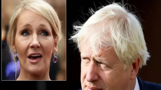 JK Rowling dubbed ‘modern saint’ by Johnson as ex-PM weighs in on trans debate – MASHAHER