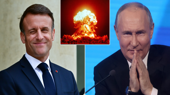 Macron planning to shield Europe with ‘nuclear umbrella’ of 300 missiles to deter Russia – MASHAHER