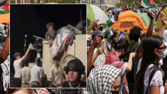 Arizona frat guys trash pro-Palestine camp after police disperse crowds – MASHAHER