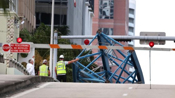 1 killed, 2 others hospitalized after crane section falls from a South Florida high-rise – MASHAHER