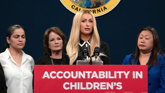 Paris Hilton backs California bill to bring more transparency to youth treatment facilities – MASHAHER