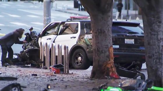 LAPD officer injured when she was ejected from patrol car after it was stolen – MASHAHER