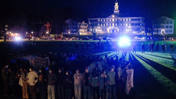 Dartmouth Professor’s Arrest During Protests Stirs Anger and Debate – MASHAHER