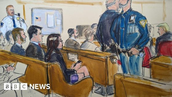 Veteran sketch artists have never seen trial like Trump’s – MASHAHER