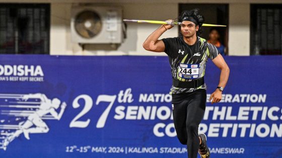 Homecoming hero Neeraj Chopra takes the accolade and applause at Federation Cup – MASHAHER