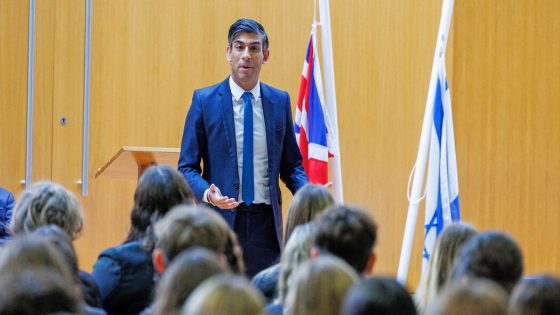 Sunak to Urge University Leaders to Protect Jewish Students on Campus – MASHAHER