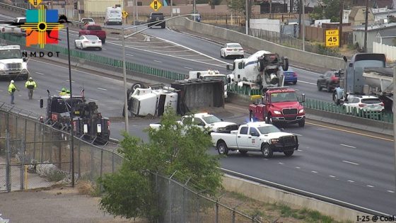 All lanes of I-25 north at Coal Avenue reopened following crash – MASHAHER