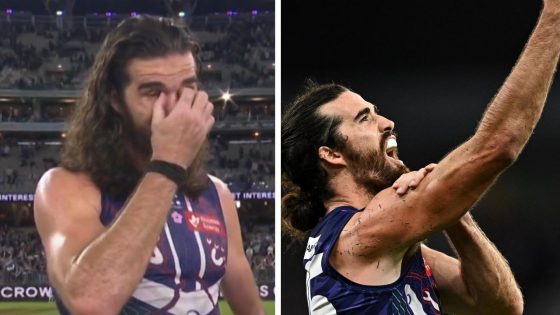 Fremantle Dockers vs Collingwood Magpies, Alex Pearce, goal, Cam McCarthy, tribute, late mate, draw, umpire controversy – MASHAHER