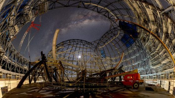 The Milky Way’s heart shines over construction site of world’s largest telescope – MASHAHER