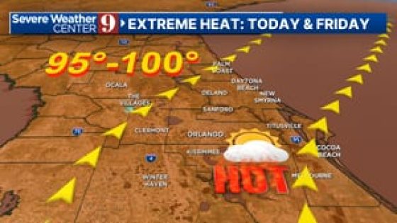 Record-breaking highs near 100 degrees expected Thursday in Central Florida – MASHAHER