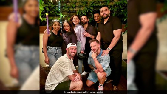 Inside Anushka Sharma’s Birthday Dinner With Virat Kohli. See Pic – MASHAHER