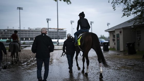 The Kentucky Derby could be a wet one. Early favorites Fierceness, Sierra Leone have won in the slop – MASHAHER