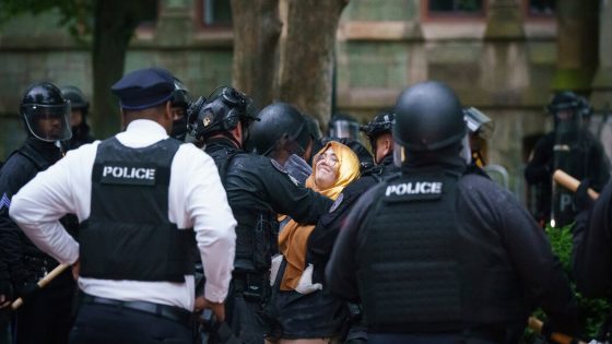 Police Clear Pro-Palestinian Protest Encampment at UPenn – MASHAHER