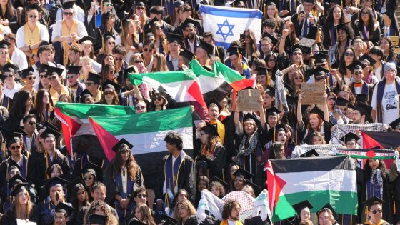 On a Day of Graduations, Berkeley’s Protests Stand Out – MASHAHER