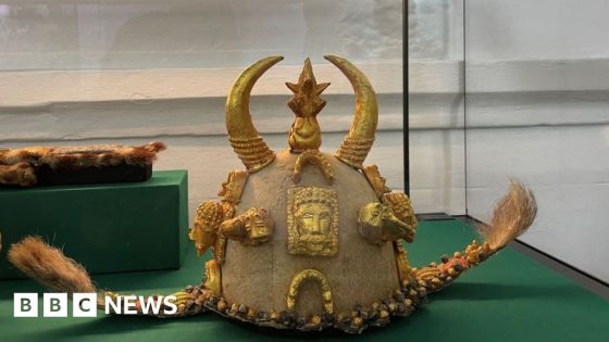 Ghana celebrates as looted artefacts put on display – MASHAHER