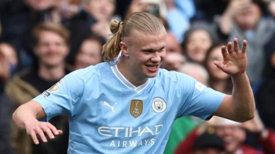 Man City 5-1 Wolves: Erling Haaland scores four as City move a point behind Arsenal – MASHAHER