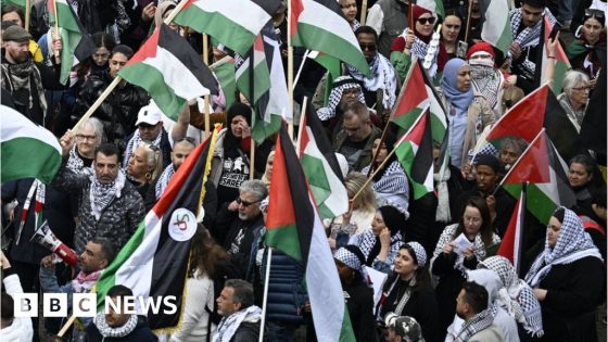 Thousands protest against Israel at Eurovision – MASHAHER