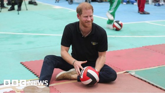 Nigeria: Prince Harry plays sit-down volleyball – MASHAHER