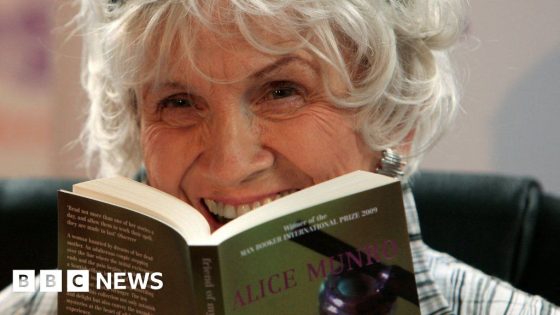 Canadian writer and Nobel prize winner Alice Munro dies at 92 – MASHAHER