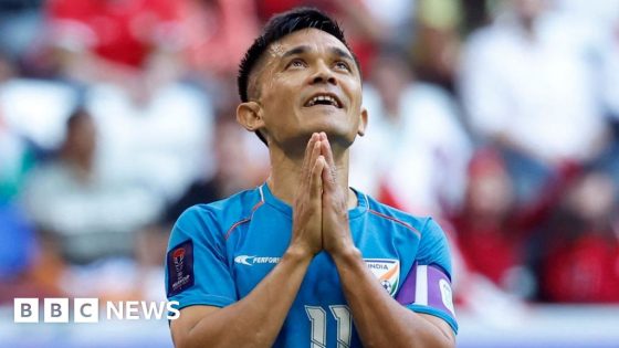 Sunil Chhetri: Indian football icon announces retirement from sport – MASHAHER