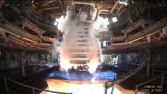 NASA Fires Up Artemis Moon Rocket S-25 Engine Test – MASHAHER