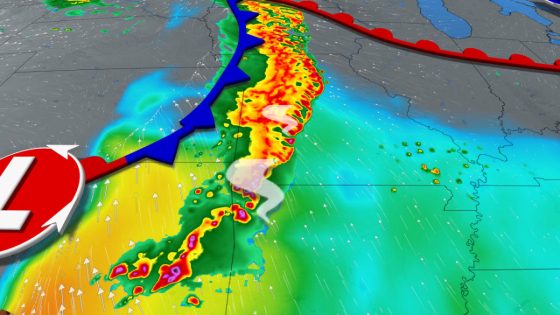 Strong tornadoes, ‘giant’ hail possible Monday as storms target U.S. – MASHAHER