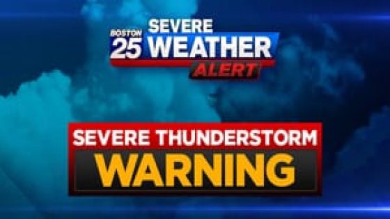 Severe Thunderstorm Warning issued for parts of Massachusetts – MASHAHER