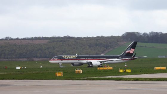 Trump’s Boeing 757 clipped corporate jet at West Palm Beach airport – MASHAHER