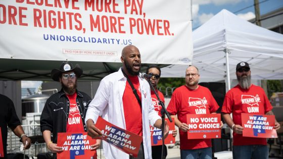 U.A.W. Effort to Organize Mercedes Workers in Alabama Has High Stakes – MASHAHER