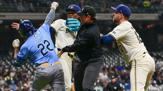 Jose Siri, Abner Uribe at center of Rays-Brewers brawl – MASHAHER