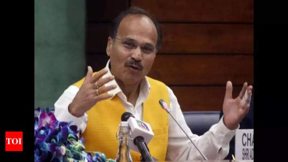 Complaint filed to EC over doctored video of Adhir Ranjan Chowdhury | India News – MASHAHER