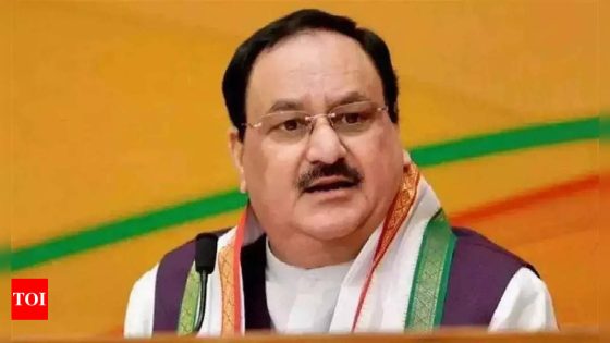 Congress lodges FIR against JP Nadda, Amit Malviya over Karnataka BJP’s animated clip | India News – MASHAHER