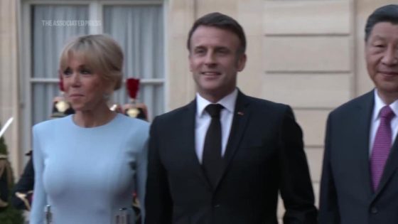 Chinese President Xi and his wife at Elysee Palace in Paris for state dinner – MASHAHER