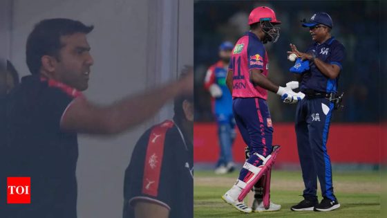 ‘Absolutely disgraceful’: DC co-owner Parth Jindal faces backlash for animated reaction over Sanju Samson’s dismissal | Cricket News – MASHAHER