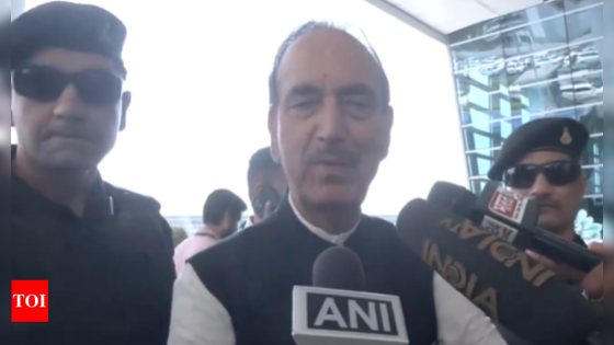 ‘Air India should be shut down again’: Ghulam Nabi Azad stuck amid flight cancellations | India News – MASHAHER