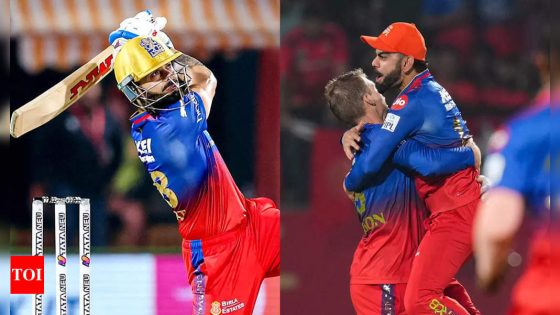 Virat ‘Superman’ Kohli: Stunning knock and and a spectacular run out in RCB’s win over Punjab Kings | Cricket News – MASHAHER