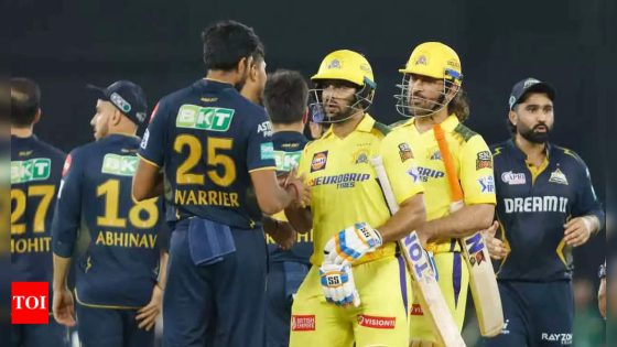 Chennai Super Kings remain in top four despite losing to Gujarat Titans: IPL playoff scenarios in 10 points – MASHAHER