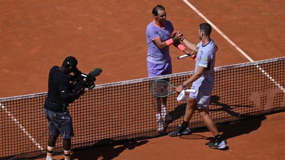 Rafael Nadal overpowered by Hubert Hurkacz at Italian Open – MASHAHER