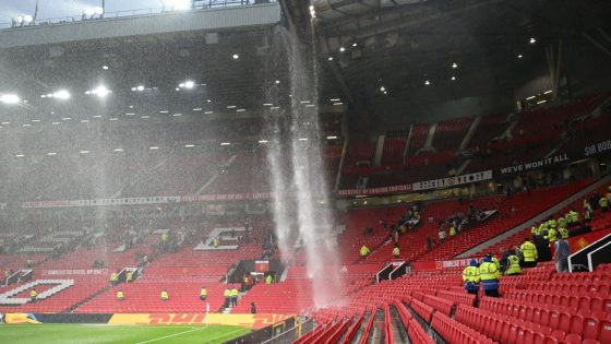 Old Trafford ‘struggled to cope’ with rainfall – Man Utd chiefs – MASHAHER