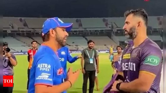 KKR CEO downplays Rohit Sharma’s viral conversation with Abhishek Nayar as ‘mischief’ | Cricket News – MASHAHER