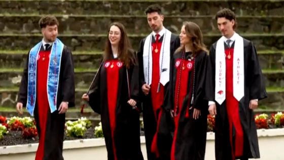 New Jersey quintuplets graduate from same college – MASHAHER