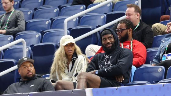 LeBron James shows up to watch son Bronny at NBA draft combine – MASHAHER