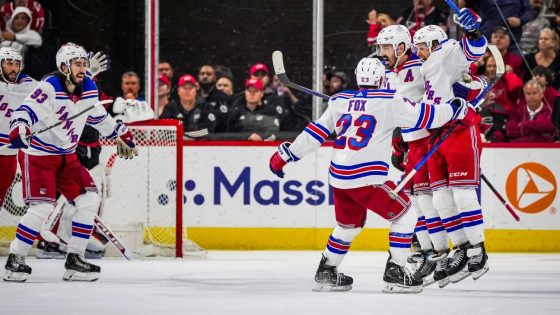 Kreider’s 3rd-period hat trick lets Rangers finish Hurricanes – MASHAHER